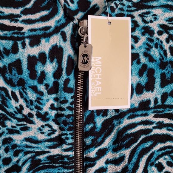 Michael Kors dk peacock blouse - Picture 3 of 4